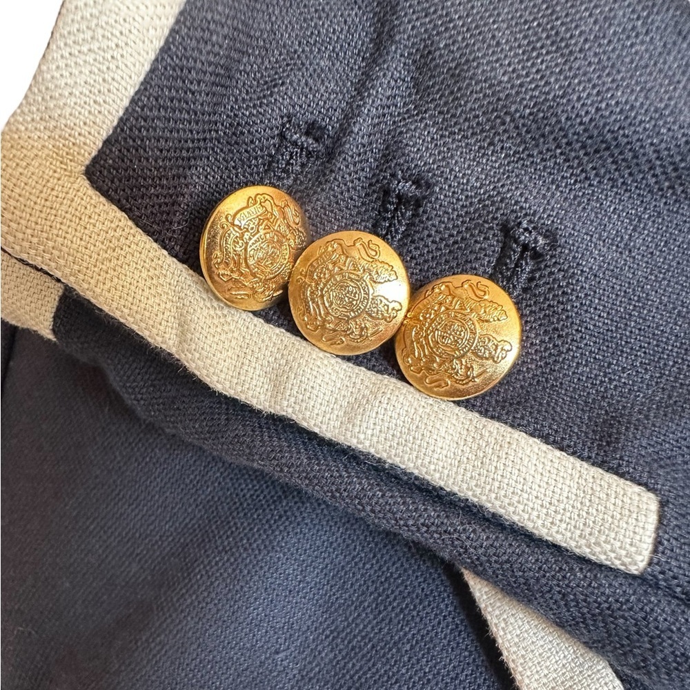 Banana Republic Nautical Style Blazer Jacket - Picture 9 of 11